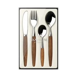 SKAUGUM BESTIKK Bestikksett 4 Deler Teak Hot