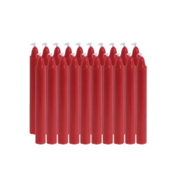 BØRSCOMPAGNIET AS Stearinlys Mini Juletrelys 20stk Rød Sale