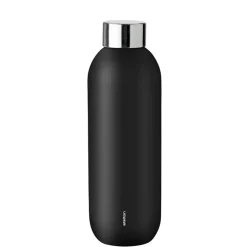 STELTON Keep Cool Termoflaske 60cl Svart Discount