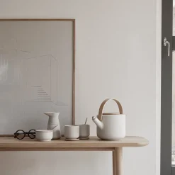 STELTON Nordic Theo Krus m/Glassbrikke Sand Hot