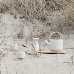 STELTON Nordic Theo Krus m/Glassbrikke Sand Hot