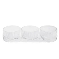 STELTON Pilastro Tapassett 3 skåler New