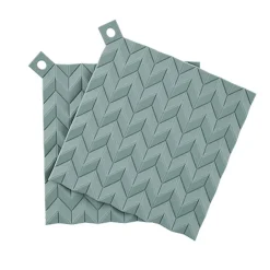 RIG-TIG Stelton Hold-On Grytekluter 2stk Lys Grønn New