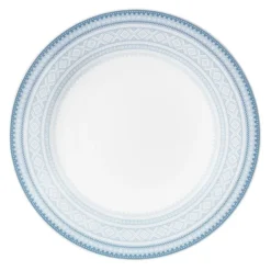 PORSGRUNDS PORSELÆNSFABRIK TALLERKEN FLAT 22 CM BLÅ - 4PK Best