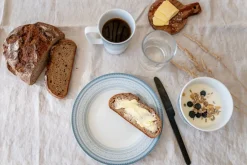 PORSGRUNDS PORSELÆNSFABRIK TALLERKEN FLAT 28 CM BLÅ - 4PK Online