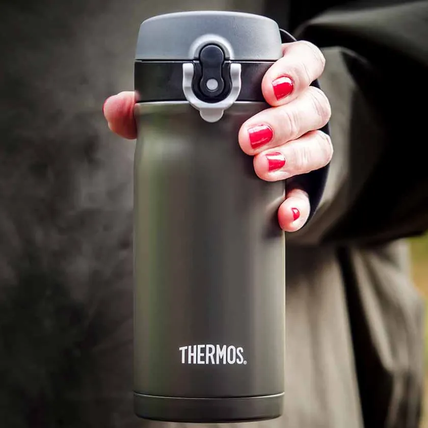 THERMOS Termokopp JMY Rustrfritt Stål 350ml Army Sale