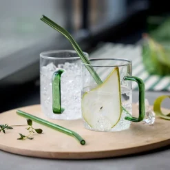 Lyngby Glas Torino Glasskrus 40cl Grønn 2pk Outlet