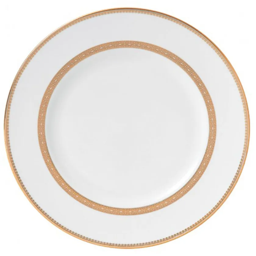 WEDGWOOD VERA WANG LACE GOLD TALLERKEN 27CM New