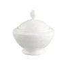 VILLEROY & BOCH White Pearl Sukkerskål 35cl med Lokk