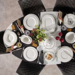 VILLEROY & BOCH White Pearl Dyp Tallerken 24cm Best