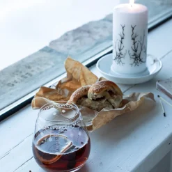 WIK & WALSØE Wik & Walsøe Alveskog Kubbelys 14x7cm Clearance