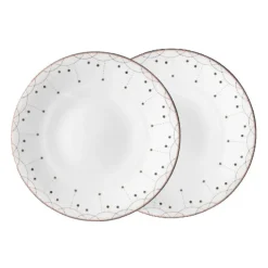 WIK & WALSØE Wik & Walsøe Julemorgen Girlander Tallerken 28cm 2pk Hot