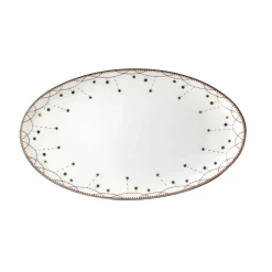 WIK & WALSØE Wik & Walsøe Julemorgen Girlander Oval Asjett 20cm Online