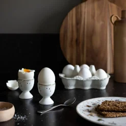 WIK & WALSØE Wik & Walsøe Julemorgen Girlander Eggeglass 2pk Clearance