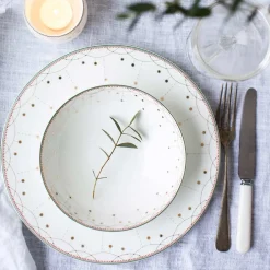 WIK & WALSØE Wik & Walsøe Julemorgen Girlander Dyp Tallerken 16cm Discount