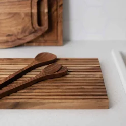 CHRISTIANIA 1739 Woods Brødfjøl m/Riller 50x30cm New