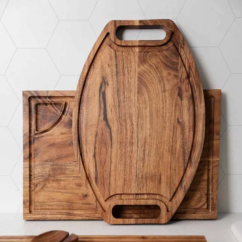 CHRISTIANIA 1739 Woods Skjærefjøl Oval 46x30cm Online